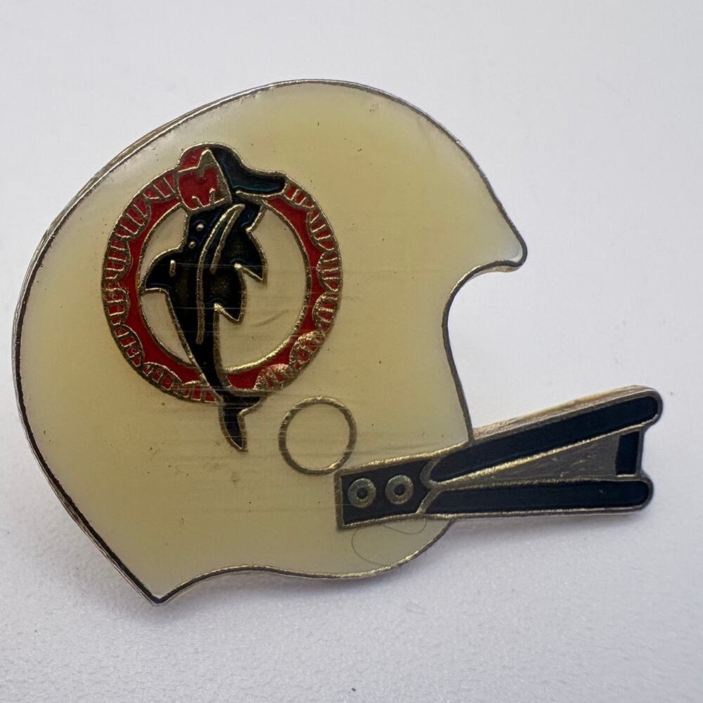 Vintage NFL Miami Dolphin Helmet Pin